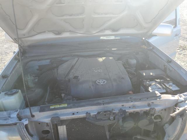 5TEJU62N76Z275376 - 2006 TOYOTA TACOMA DOUBLE CAB PRERUNNER GRAY photo 11