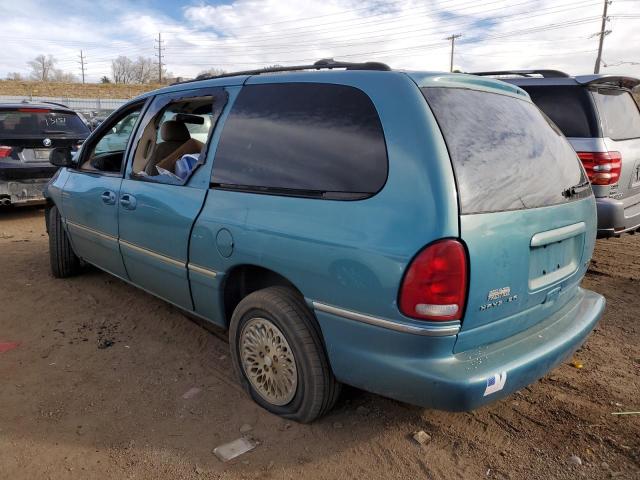 1C4GP54R2TB407195 - 1996 CHRYSLER TOWN & COU 蓝色 照片 2