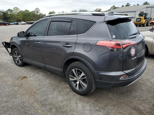 2T3WFREV7GW289577 - 2016 TOYOTA RAV4 XLE GRAY photo 2