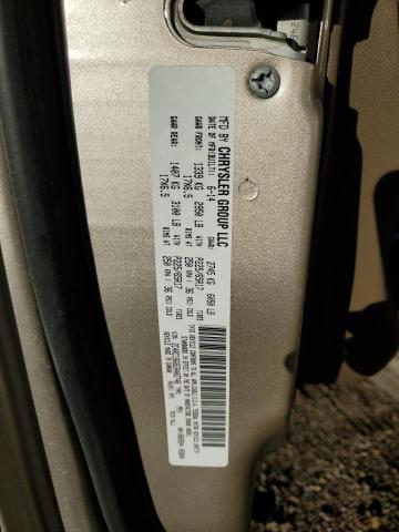 2C4RC1BG6ER402746 - 2014 CHRYSLER TOWN & COU TOURING BEIGE photo 13