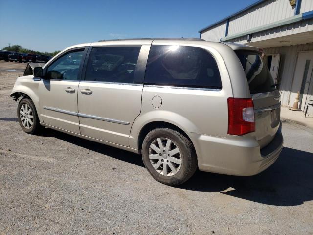2C4RC1BG6ER402746 - 2014 CHRYSLER TOWN & COU TOURING BEIGE photo 2