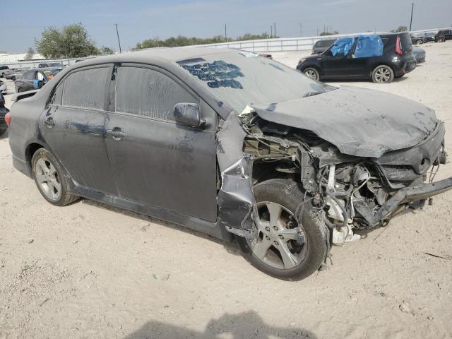 5YFBU4EE6DP222207 - 2013 TOYOTA COROLLA BASE GRAY photo 4