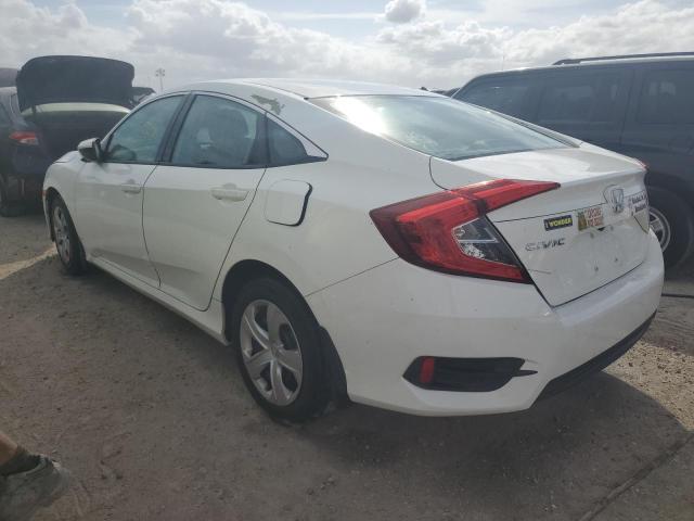 19XFC2F59GE008051 - 2016 HONDA CIVIC LX WHITE photo 2