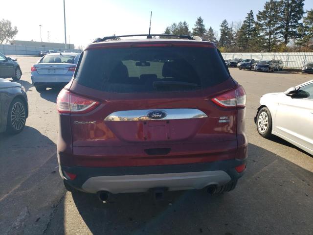 1FMCU9H96DUB94312 - 2013 FORD ESCAPE SEL BURGUNDY photo 6