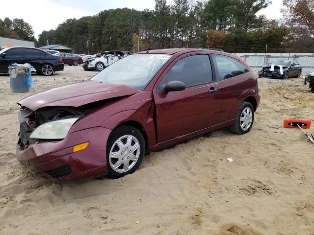 1FAHP31N47W315312 - 2007 FORD FOCUS ZX3 BURGUNDY photo 1