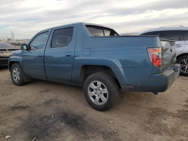 2HJYK16416H527994 - 2006 HONDA RIDGELINE RTS BLUE photo 2