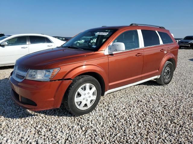 3C4PDCAB3ET153244 - 2014 DODGE JOURNEY SE ORANGE photo 1