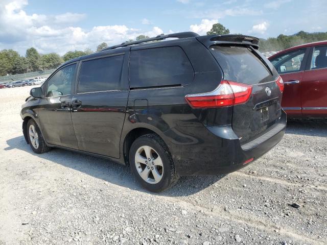 5TDKZ3DC6HS819222 - 2017 TOYOTA SIENNA LE BLACK photo 2