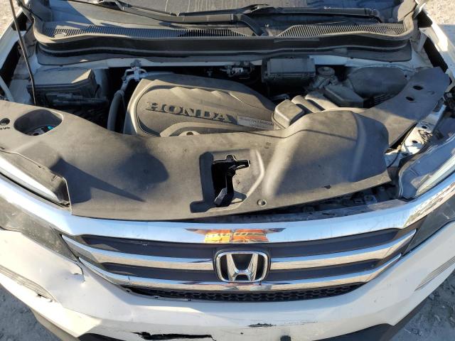 5FNYF6H88HB066131 - 2017 HONDA PILOT EXL WHITE photo 12