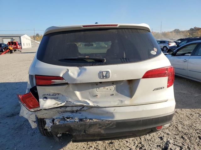 5FNYF6H88HB066131 - 2017 HONDA PILOT EXL WHITE photo 6