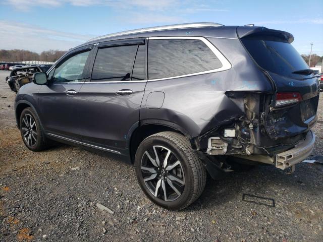 5FNYF6H02LB009877 - 2020 HONDA PILOT ELITE GRAY photo 2