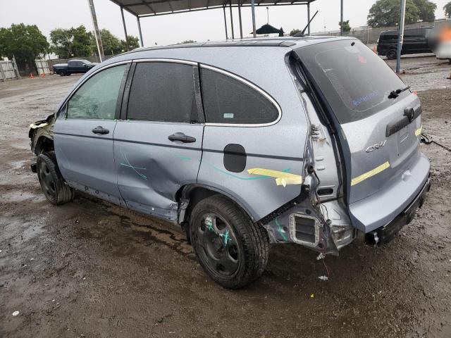 5J6RE48379L038779 - 2009 HONDA CR-V LX GRAY photo 2