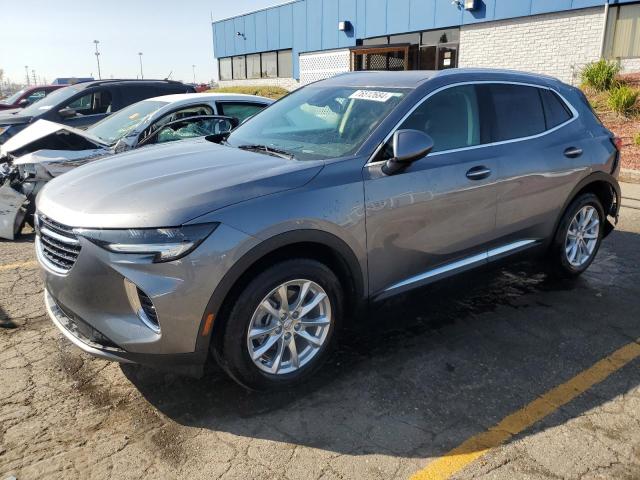 LRBFZMR47MD111641 - 2021 BUICK ENVISION PREFERRED ნაცრისფერი ფოტო 1