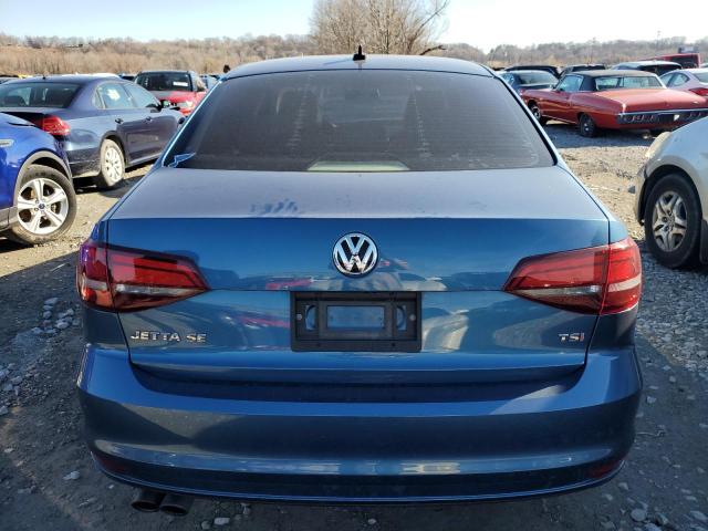 3VWD67AJ4GM395482 - 2016 VOLKSWAGEN JETTA SE BLUE photo 6