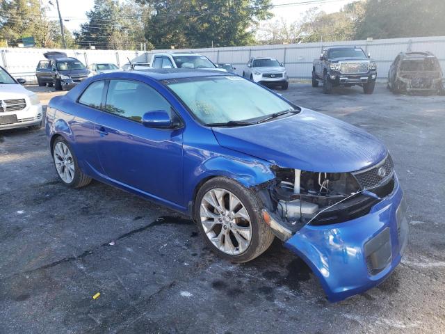 KNAFU6A29B5348478 - 2011 KIA FORTE EX BLUE photo 4