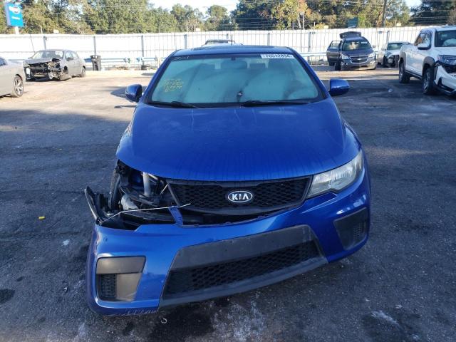 KNAFU6A29B5348478 - 2011 KIA FORTE EX BLUE photo 5