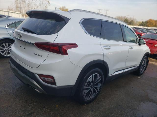 5NMS5CAA5KH089036 - 2019 HYUNDAI SANTA FE LIMITED WHITE photo 3