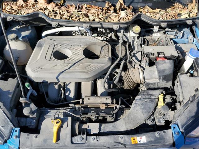 MAJ6S3GL1KC266124 - 2019 FORD ECOSPORT SE BLUE photo 11