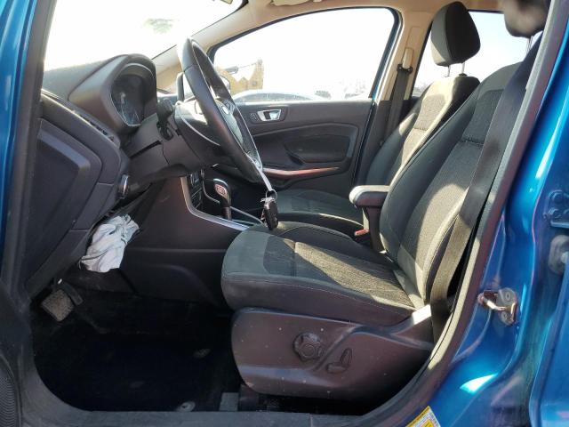MAJ6S3GL1KC266124 - 2019 FORD ECOSPORT SE BLUE photo 7