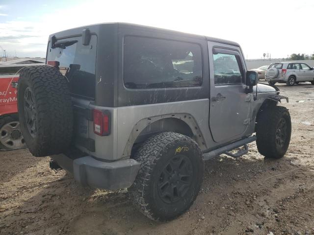 1C4AJWAG9GL117083 - 2016 JEEP WRANGLER SPORT GRAY photo 3