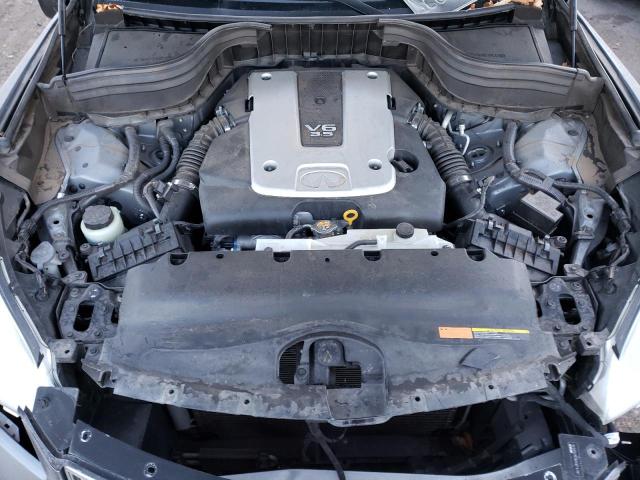 JN1AJ0HR5CM452045 - 2012 INFINITI EX35 BASE Մոխրագույն լուսանկար 11