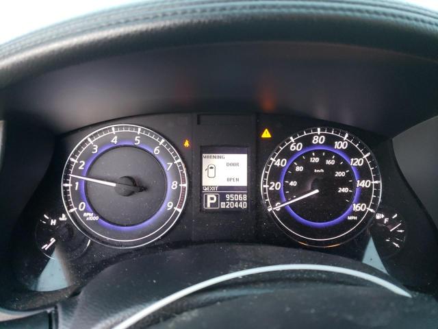 JN1AJ0HR5CM452045 - 2012 INFINITI EX35 BASE Մոխրագույն լուսանկար 9