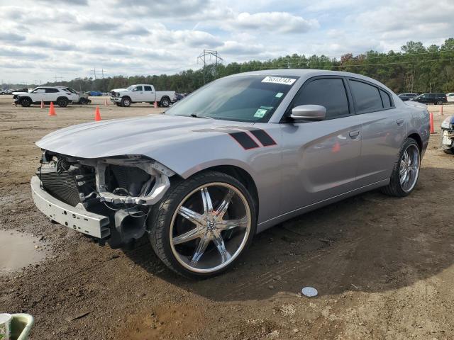 2C3CDXHG0JH166354 - 2018 DODGE CHARGER SXT PLUS SILVER photo 1