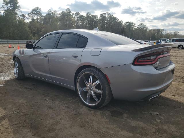 2C3CDXHG0JH166354 - 2018 DODGE CHARGER SXT PLUS SILVER photo 2