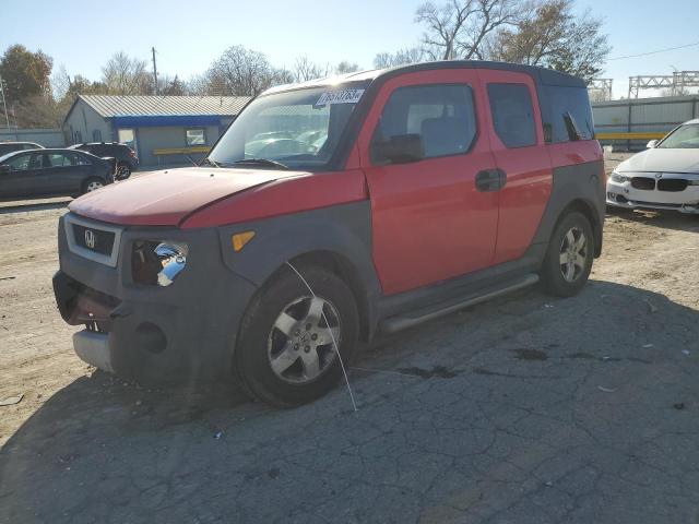 5J6YH28675L004580 - 2005 HONDA ELEMENT EX RED photo 1