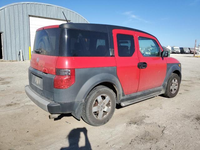 5J6YH28675L004580 - 2005 HONDA ELEMENT EX RED photo 3