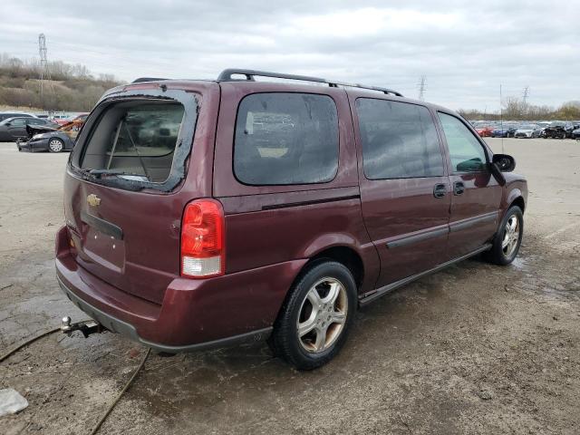 1GNDV231X8D199010 - 2008 CHEVROLET UPLANDER LS 勃艮第红 照片 3