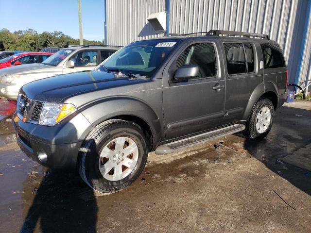5N1AR18U06C660694 - 2006 NISSAN PATHFINDER LE GRAY photo 1