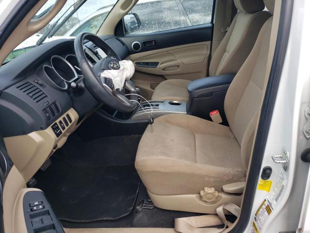5TFJU4GN6DX050352 - 2013 TOYOTA TACOMA DOUBLE CAB PRERUNNER WHITE photo 7