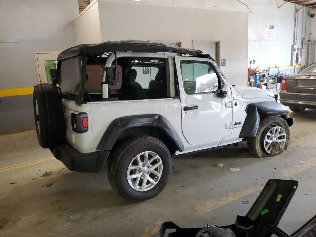 1C4HJXAG9PW679410 - 2023 JEEP WRANGLER SPORT WHITE photo 3