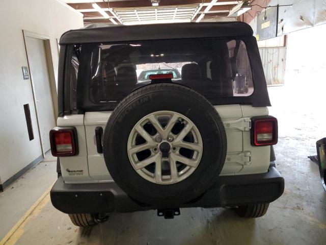 1C4HJXAG9PW679410 - 2023 JEEP WRANGLER SPORT WHITE photo 6