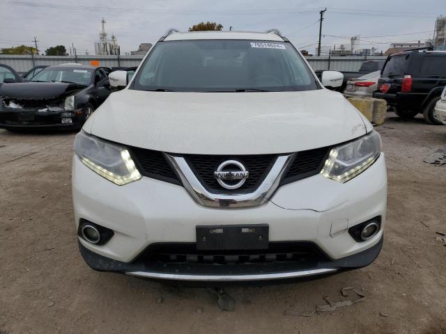 5N1AT2MV2FC849224 - 2015 NISSAN ROGUE S WHITE photo 5