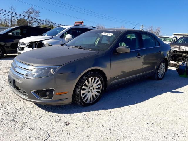 3FADP0L30AR239770 - 2010 FORD FUSION HYBRID GRAY photo 1