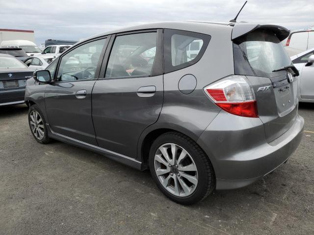 JHMGE8G53DC035084 - 2013 HONDA FIT SPORT GRAY photo 2