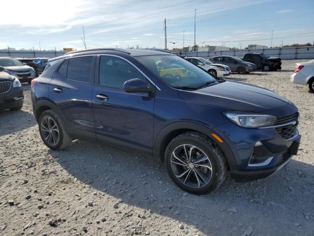 KL4MMDS22NB135613 - 2022 BUICK ENCORE GX SELECT BLUE photo 4