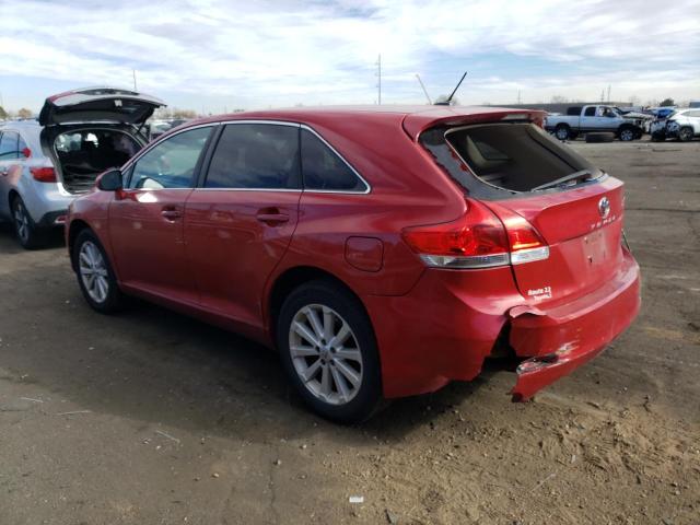 4T3ZA3BB9BU054996 - 2011 TOYOTA VENZA RED photo 2