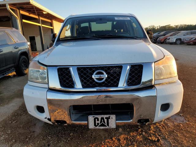 1N6BA07C19N314663 - 2009 NISSAN TITAN XE WHITE photo 5