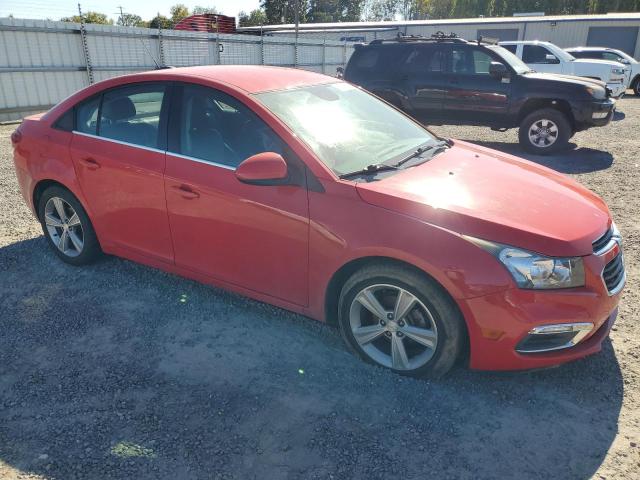 1G1PE5SB2F7233608 - 2015 CHEVROLET CRUZE LT RED photo 4