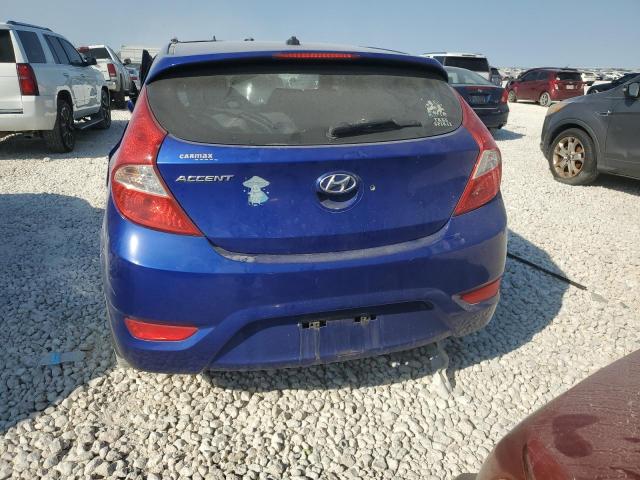 KMHCU5AE6CU038768 - 2012 HYUNDAI ACCENT GLS BLUE photo 6