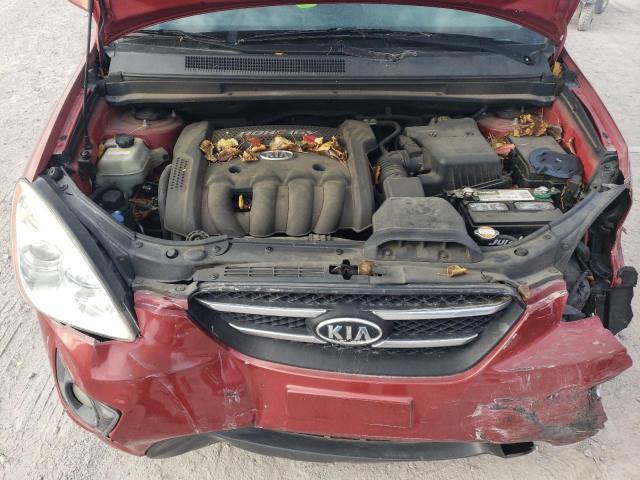 KNAFG525077063321 - 2007 KIA RONDO BASE ORANGE photo 12