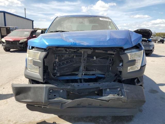 1FTEX1C86FKD85165 - 2015 FORD F150 SUPER CAB BLUE photo 5