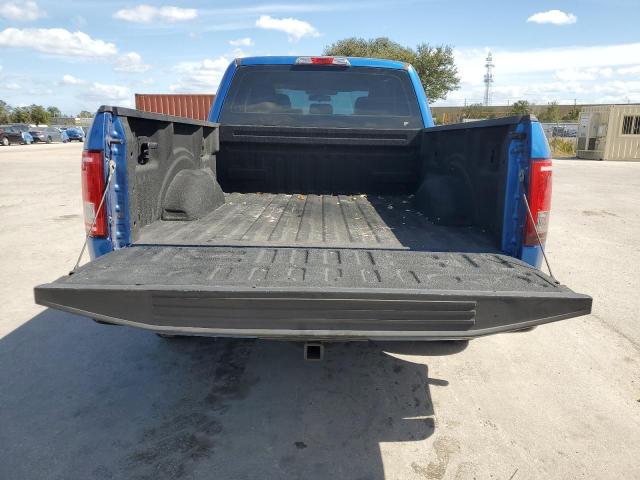 1FTEX1C86FKD85165 - 2015 FORD F150 SUPER CAB BLUE photo 6