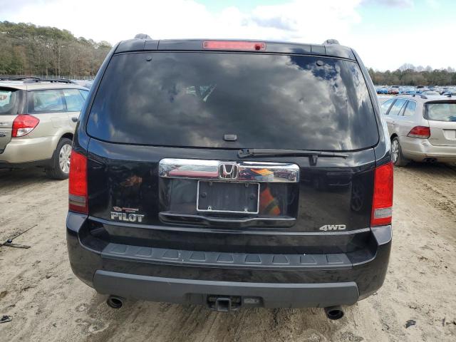 5FNYF48509B028324 - 2009 HONDA PILOT EXL BLACK photo 6