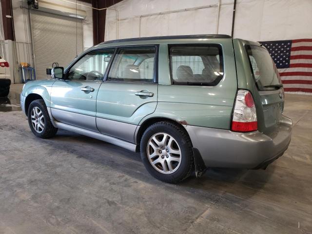 JF1SG67666H752593 - 2006 SUBARU FORESTER 2.5X LL BEAN GREEN photo 2