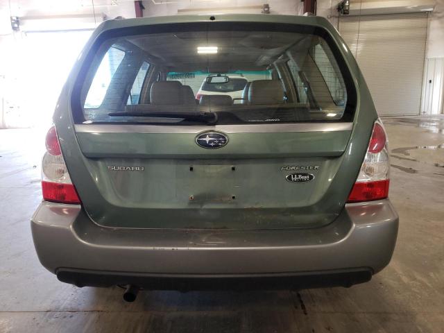 JF1SG67666H752593 - 2006 SUBARU FORESTER 2.5X LL BEAN GREEN photo 6