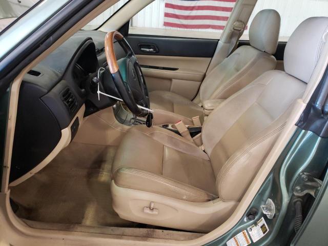 JF1SG67666H752593 - 2006 SUBARU FORESTER 2.5X LL BEAN GREEN photo 7